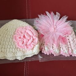 Baby Girl Crochet Hats