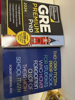 GRE PREP BOOKS