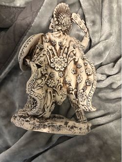 Aztec eagle warrior statue