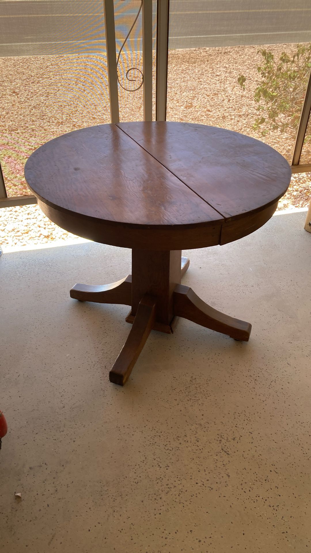 Antique Round Table