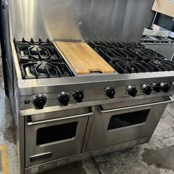 Viking 48 Gas Range Stove 