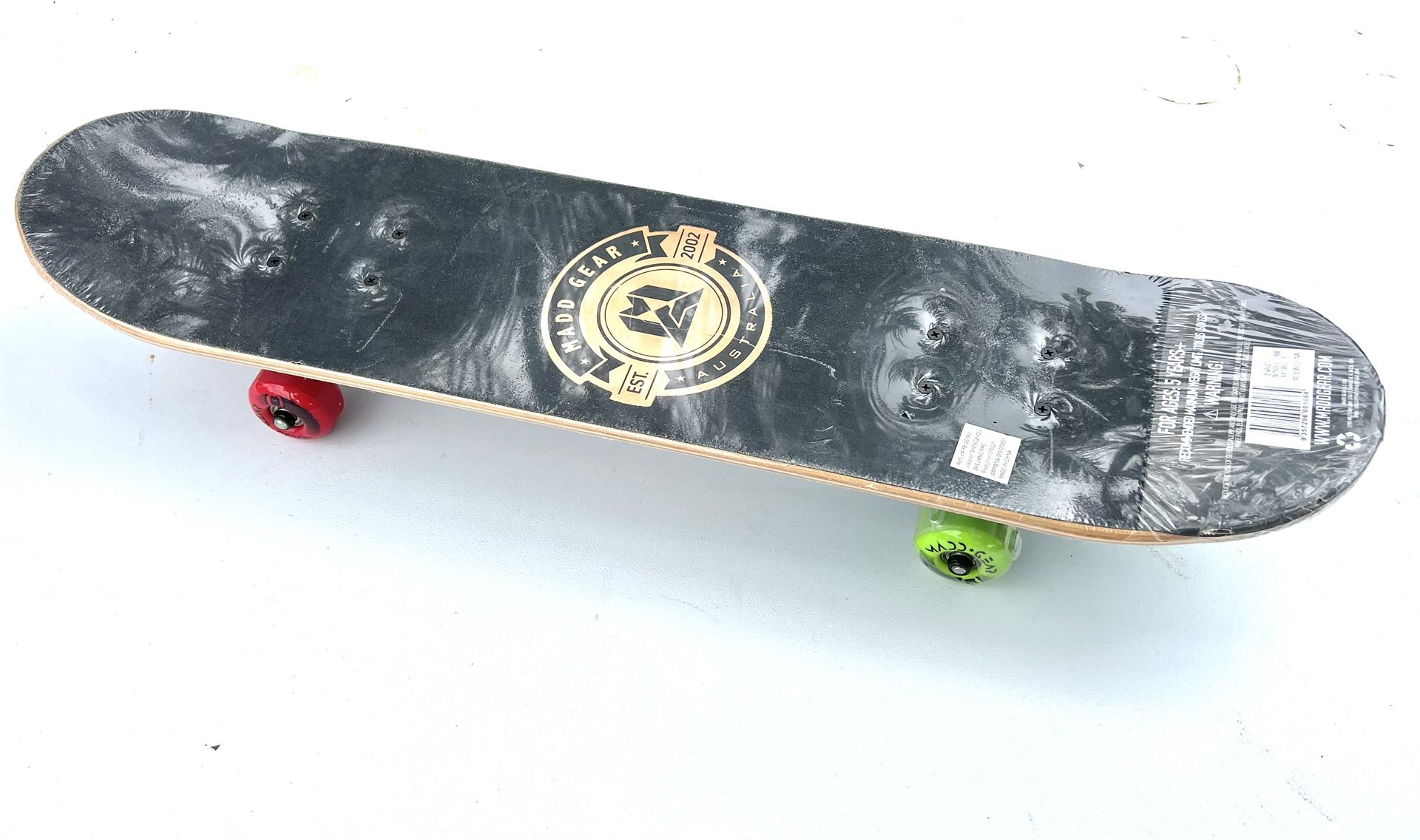 Madd Gear Popsicle Skateboard 31” x 7.5” – Snake Pit Graphic