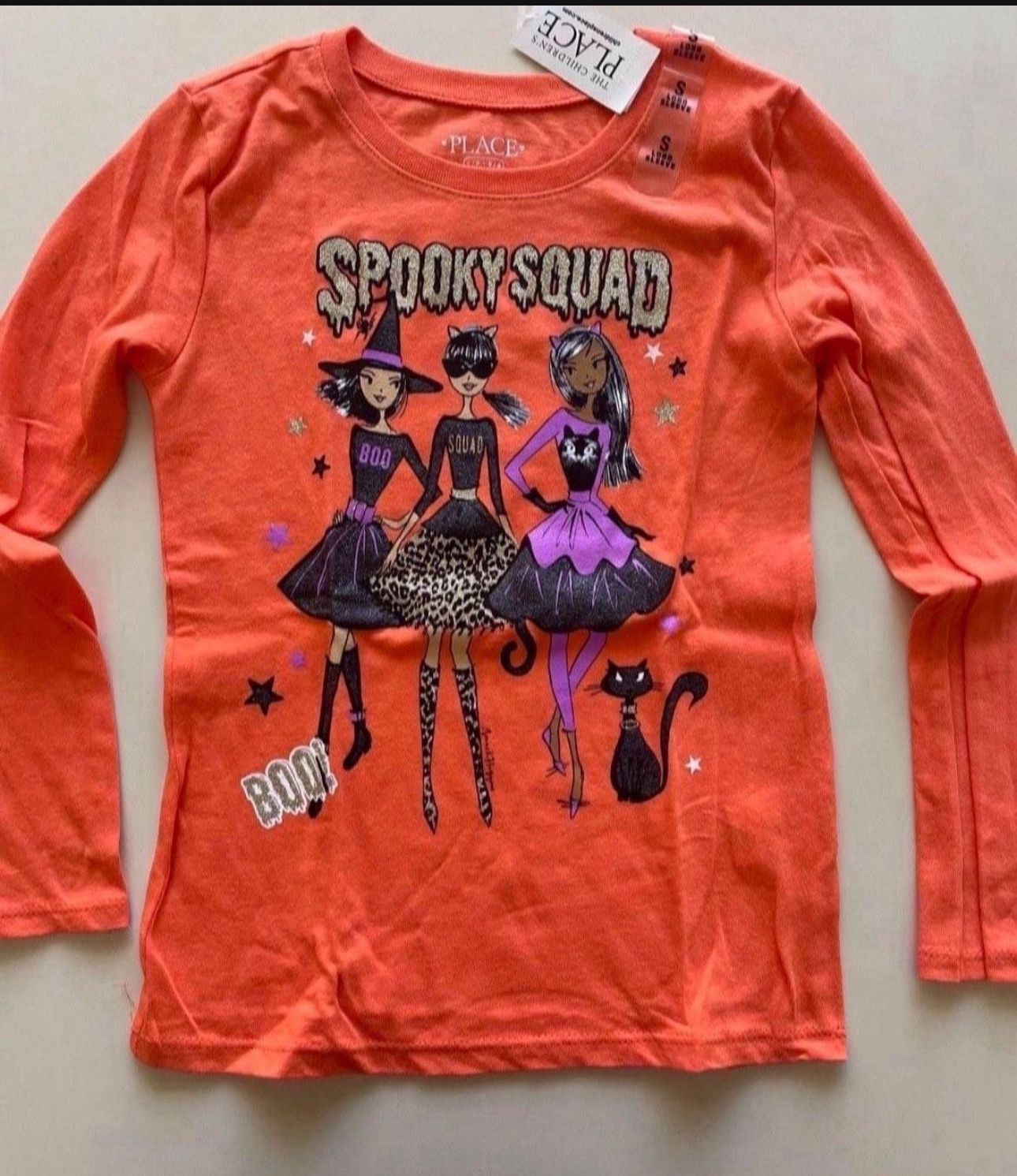 New Girls Halloween π Top, 5-6Y