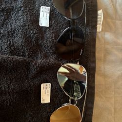 Ray Ban Sunglasses Black And Silver 