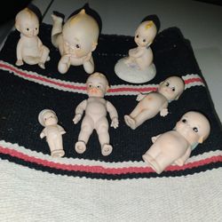 Lot Of Antique Left In Kewpie Doll Figures
