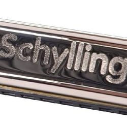 Vintage  Schylling Blues Time Harmonica 