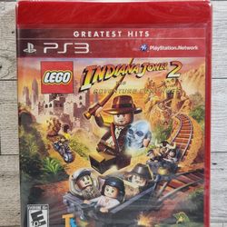 Playstation 3 PS3 LEGO Indiana Jones 2 Adventure Continues Sealed