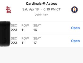 Astros Tickets