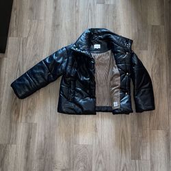 the real yeezy gap influence nanushka 1of1 runway puffer crop jacket Small
