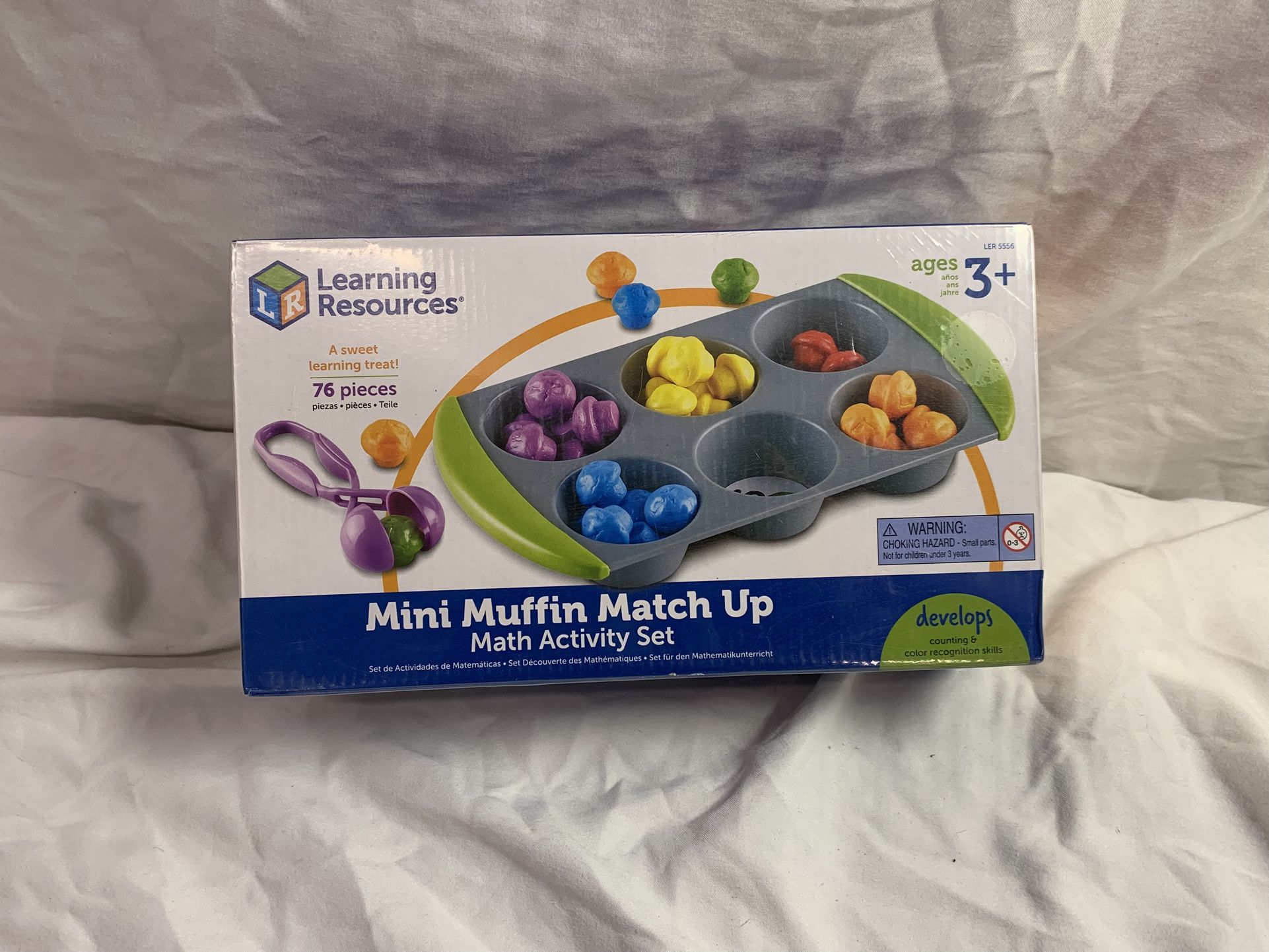 Learning Resources Mini Muffin Match up Math Activity Set 