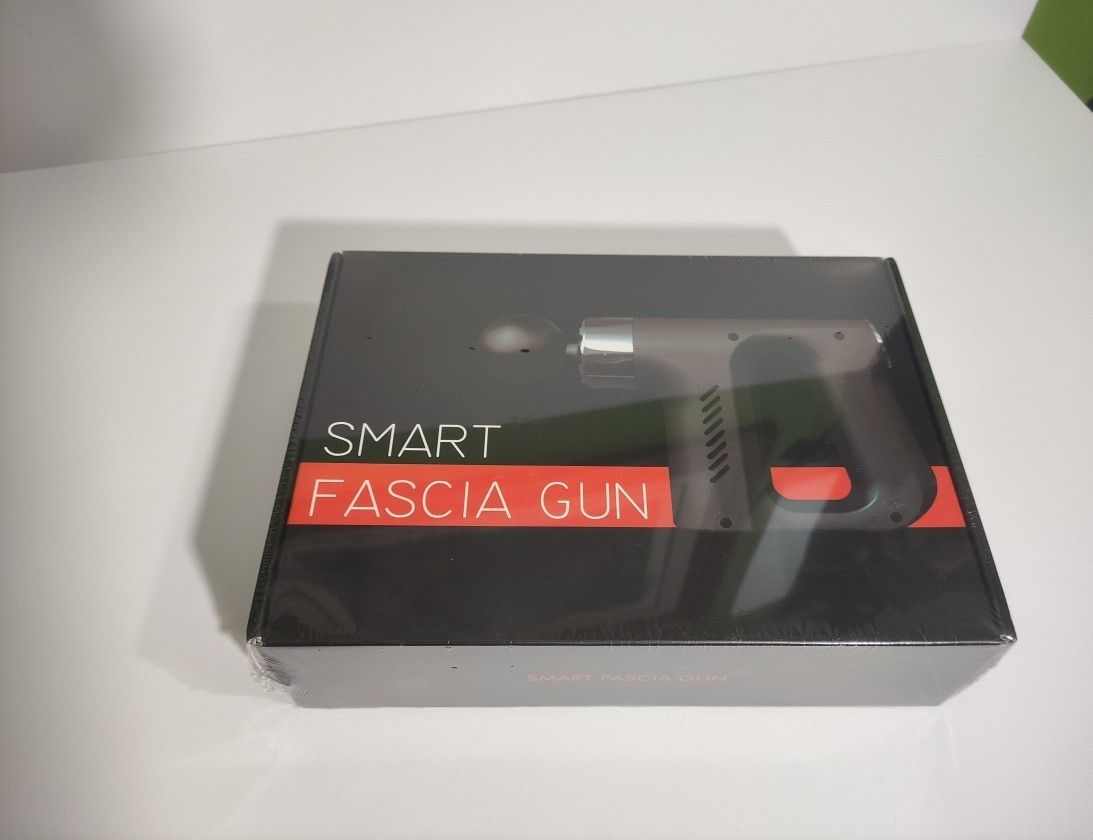 Smart Fascia Gun, Deep Tissue Massage High Torque Level Adjustment NEW SEALED