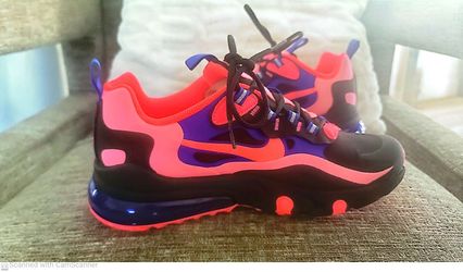 Nike Air Max 270 React  Shoe Youth Size 7 