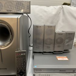 VINTAGE DVD/CD Theater Sound System TESTED 