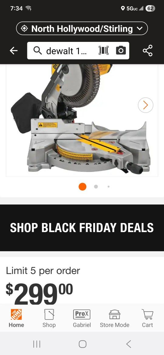 Dewalt 10 Inch Mitter Saw