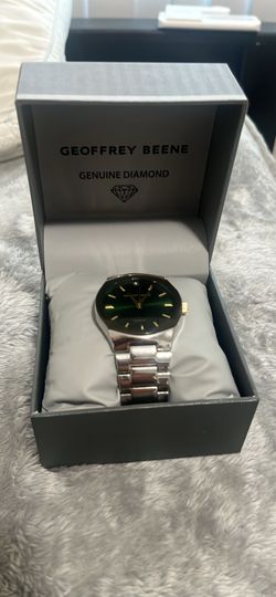 Geoffrey Beene Genuine Diamond Watch
