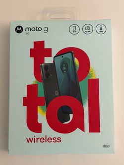 Brand New - Total Wireless Moto G 5G Prepaid Cell Phone