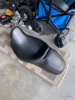 Harley seat brand new and sissy bar