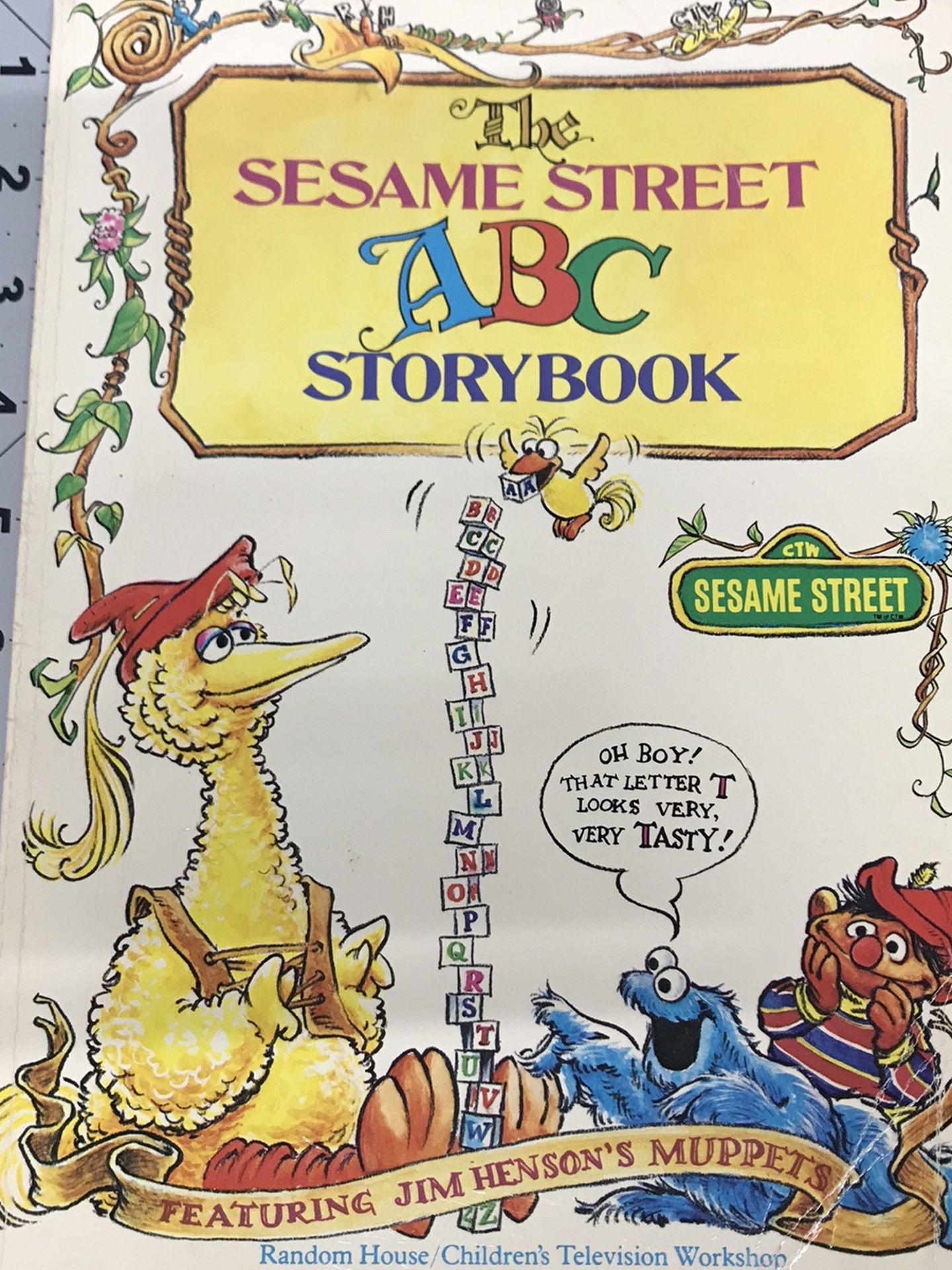 The Sesame Street A,B,C Storybook , Vintage Item