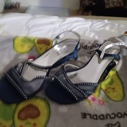 Black elegant dress sandals