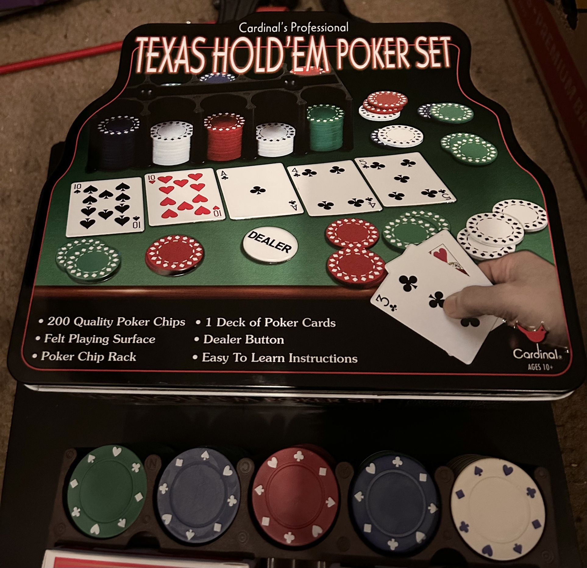 TEXAS HOLD’EM POKER SET