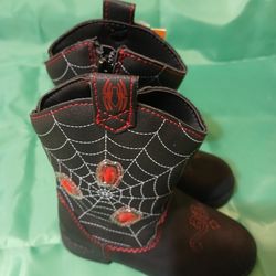 Marvel Spider-Man boys cowboy light up boots size 7. New with tag. Side zipper.
