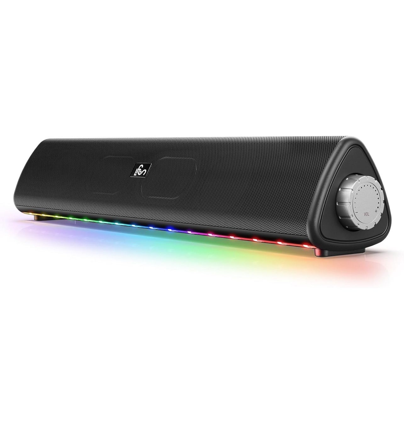 Brandnew Bluetooth Computer Speakers for Desktop, 20W Stereo Sound, 3.5 mm Aux-in Connection, Wireless Battery Powered PC Speakers for Laptop, Tablet