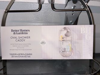Better Homes & Gardens Oval Shower Caddy