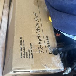 Brand New wire shelf 72”
