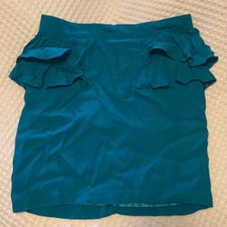 New Turquoise Skirt