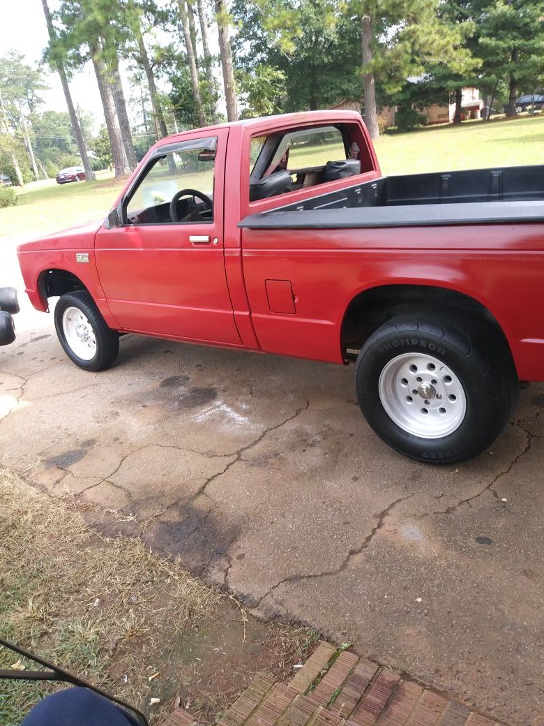 88 S10. Rolling chassis Drag Racing truck