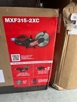 NEW Milwaukee MX Fuel Equipment System 14" Fuel Cut-Off Saw Model # MXF314-2XC