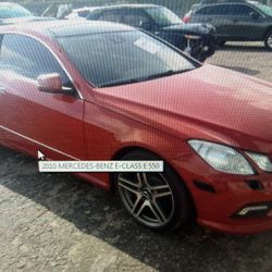 2010 mercedes benz E550   parts 