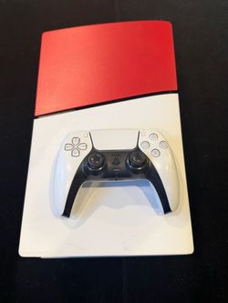 Red/White Sony PlayStation 5 PS5 Slim Digital Edition CFI-2115 825GB + 1 Controller/Cords(POST NINTENDO ERA)