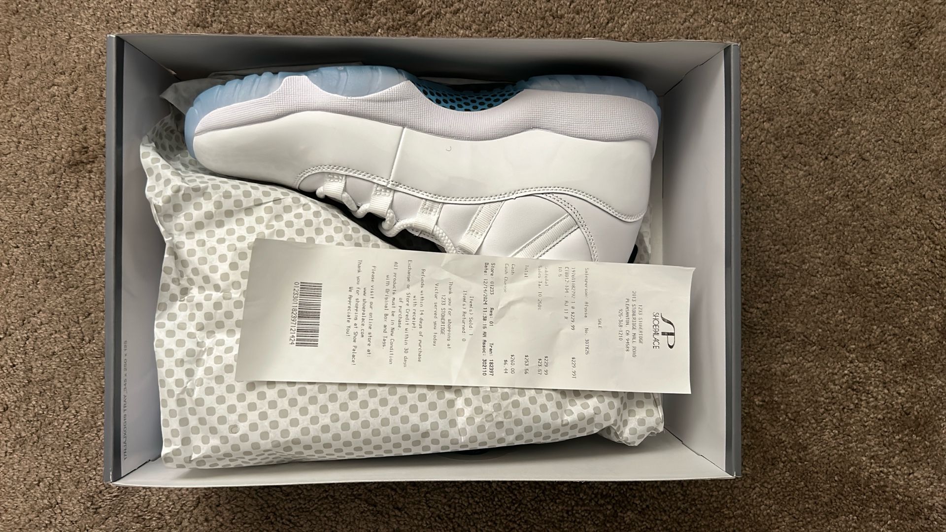 Jordan 11 Legend Blu