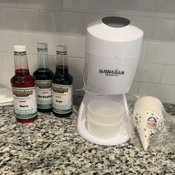 Snow Cone And Shaved Ice Making Machine