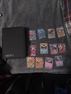 Pokémon card collection and binder