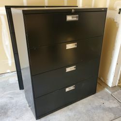 HON Metal File Cabinet 