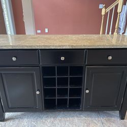 Marble sideboard/buffet