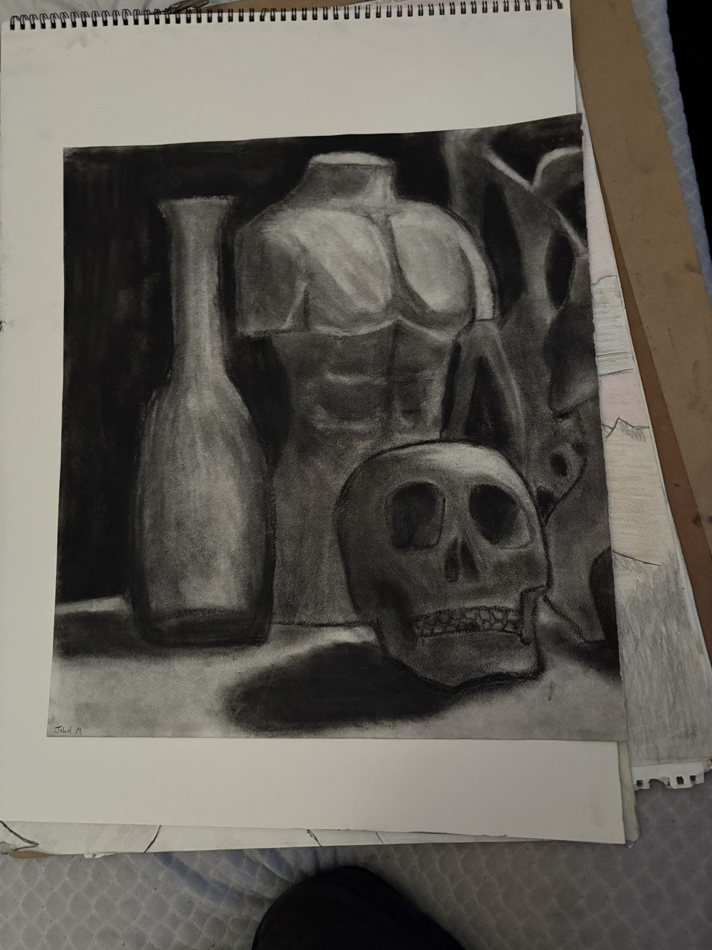 Charcoal Drawing 18x16