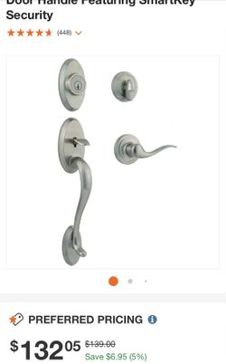 Door handle And Deadbolt 