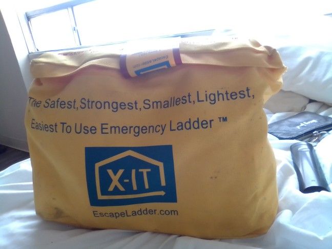 Worlds Lightest Easiest Fastest Escape Ladder From X-it