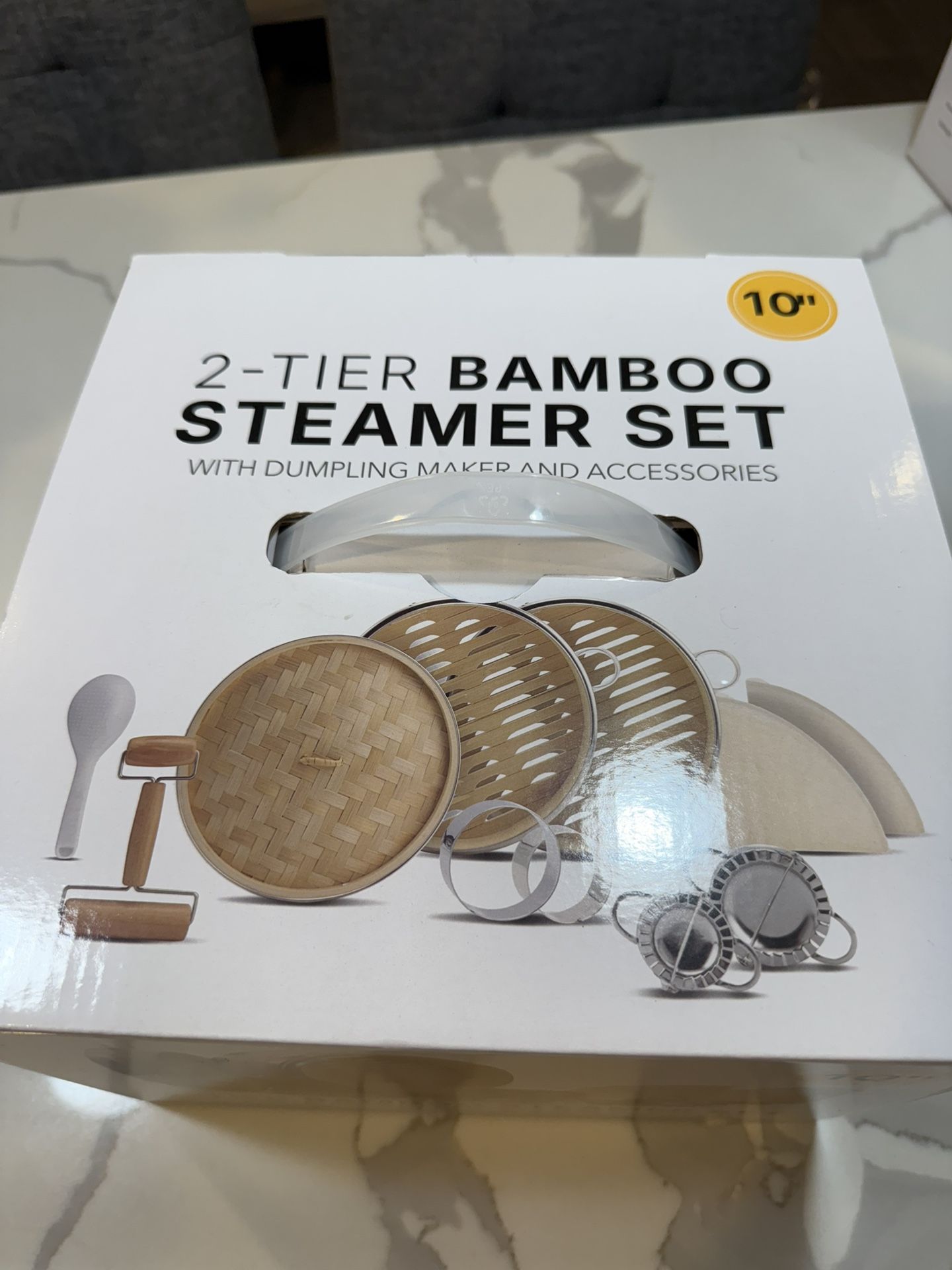 Bamboo Steamer Set 