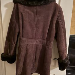 Wilson’s Large Leather Jacket With Faux Fur