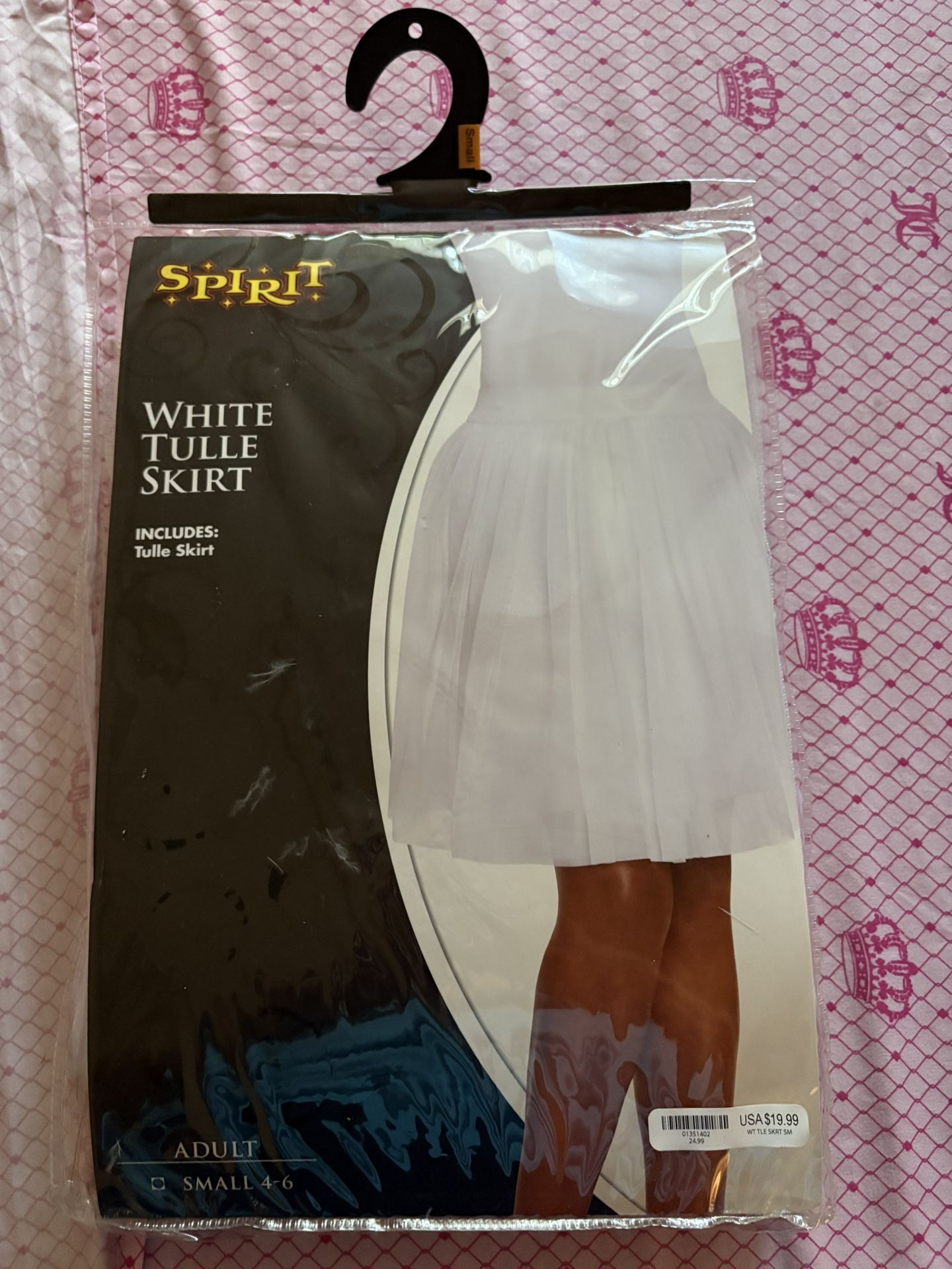 Halloween White Tulle Skirt