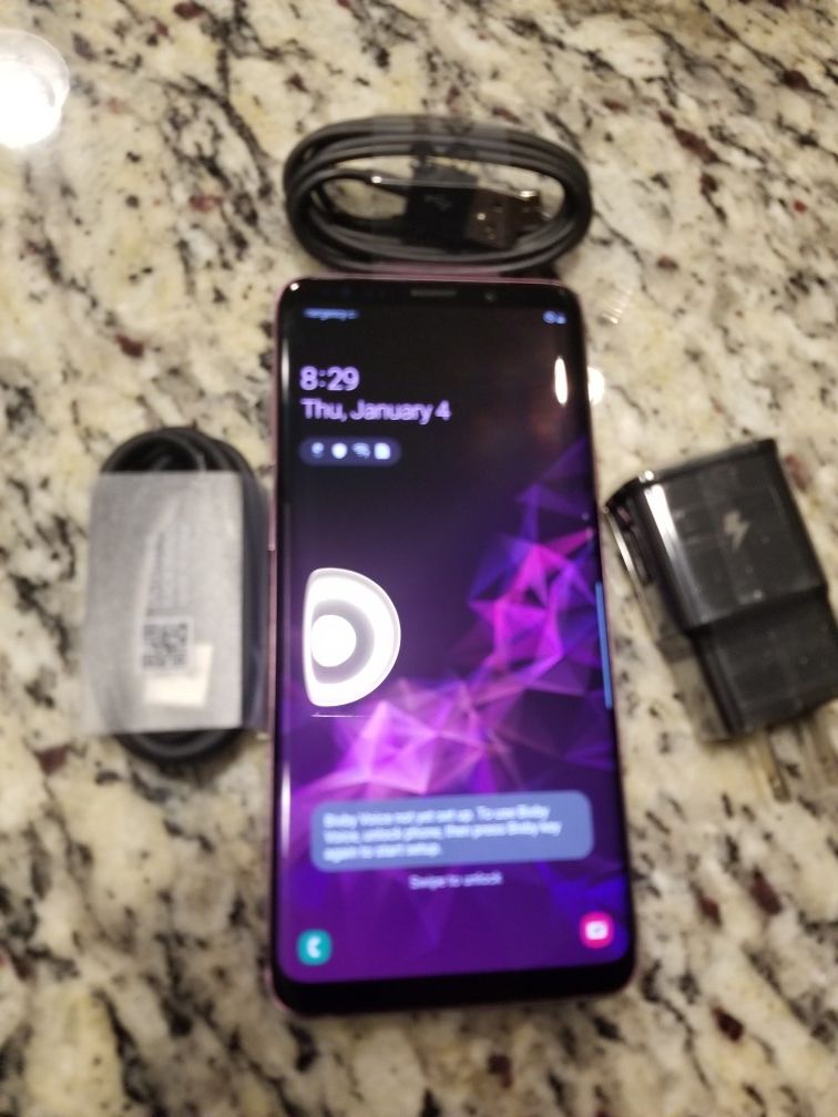 Sansung s9 plus 64gb unlocked librado como neuvo desbloquedo