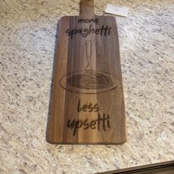 Engraved Cutting Board Acacia Wood