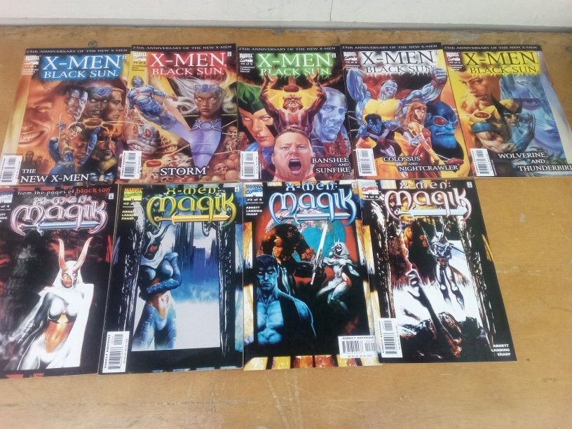 X-Men Magik & X-Men Black Sun Series