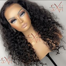Deep Wave Curly Lace Wig