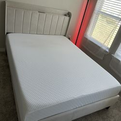 Beautiful Sectional Sofa and Queen bed frame + Mattress 