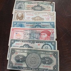 Billetes de colecion mexicanos